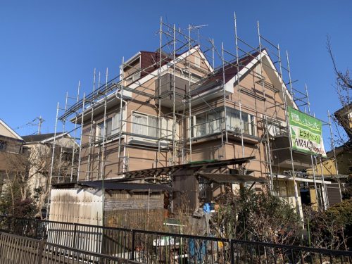 No.35　埼玉県久喜市　N様邸　外壁、屋根塗装工事の施工前写真0