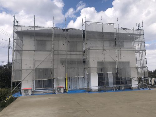 No.42 千葉県野田市　屋根・外壁塗装工事の施工前写真1